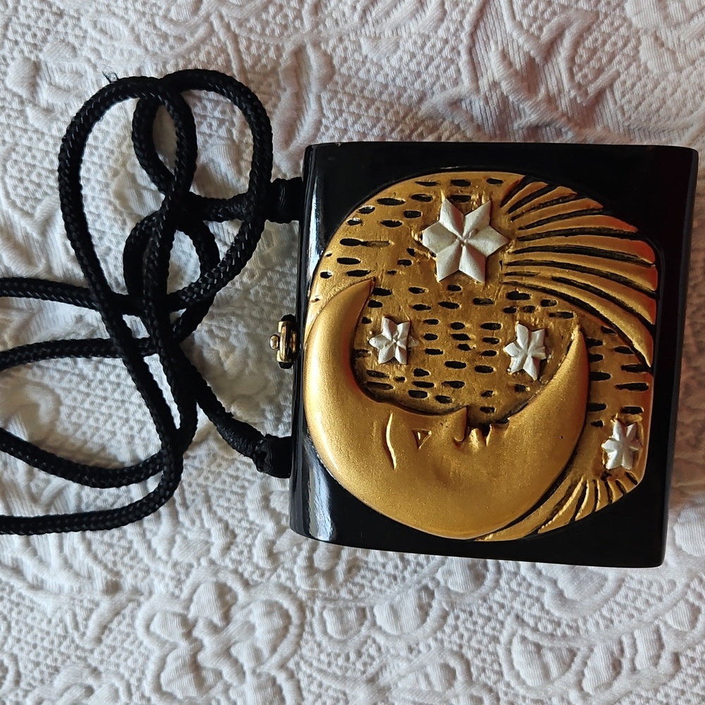 Vintage Timmy Woods Beverly Hills Collection Hand Made in the Philippines  Moon